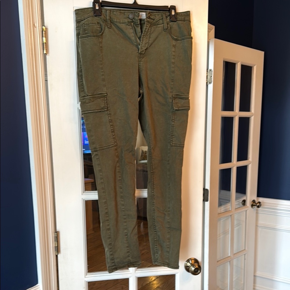 Olive Green Cargo Pants